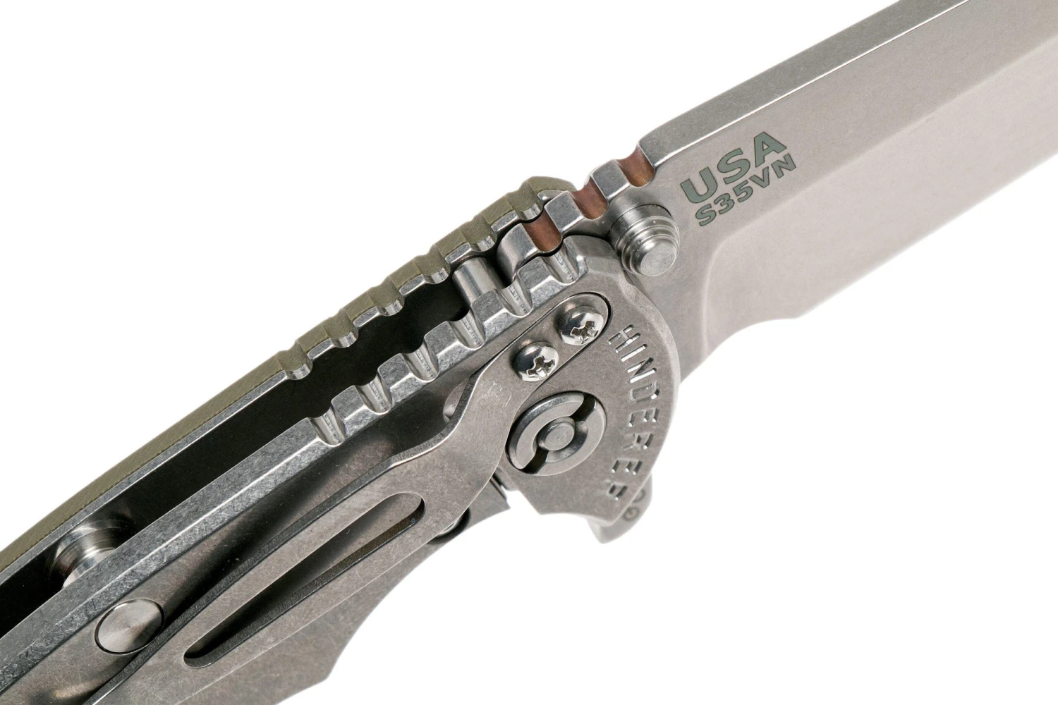 Rick Hinderer XM-18 3.5 Harpoon Spanto S35VN, OD Green G10 Navaja" 8 Rick Hinderer XM-18 3.5 Harpoon Spanto S35VN, OD Green G10 Navaja" - Imagen 6