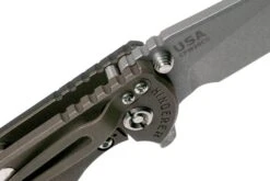 Rick Hinderer XM18 3,5” 20CV Slicer, Battle Bronze, Black G10 Navaja -Böker || Spyderco || Buck Ventas HRK XM18 35 SLB BK 06 rick hinderer knives