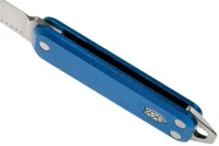 The James Brand Elko Satin + Cerulean Aluminum KN117102-00 Navaja -Böker || Spyderco || Buck Ventas JAKN117102 00 03 the james brand