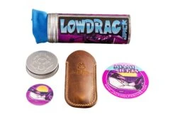 Jack Wolf Low Drag Jack DRAG-01-BLK, Black Canvas Micarta, Navaja Slipjoint -Böker || Spyderco || Buck Ventas JW DRAG 01 BLK 07 jackwolf