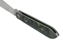 Jack Wolf Low Drag Jack DRAG-01-CDMY, Fat Carbon Dark Matter Yellow, Navaja Slipjoint -Böker || Spyderco || Buck Ventas JW DRAG 01 CDMY 04 jackwolf