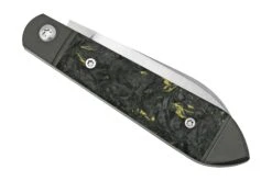 Jack Wolf Low Drag Jack DRAG-01-CDMY, Fat Carbon Dark Matter Yellow, Navaja Slipjoint -Böker || Spyderco || Buck Ventas JW DRAG 01 CDMY 06 jackwolf