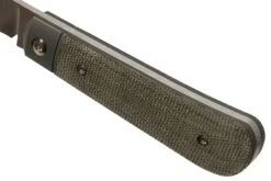 Jack Wolf Laid Back Jack, Green Canvas Micarta LAIDB-01-GRN Navaja Slipjoint -Böker || Spyderco || Buck Ventas JW LAIDB 01 GRN 05 jackwolf