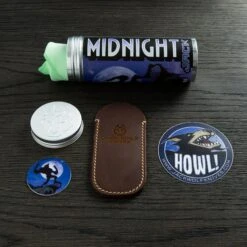 Jack Wolf Midnight Jack, Natural Canvas Micarta MIDNI-01-NAT Navaja Slipjoint -Böker || Spyderco || Buck Ventas JW MIDNI 01 NAT 03 jackwolf