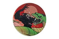 Jack Wolf Venom Jack VEN-01-GRN Canvas Micarta Green, Navaja Slipjoint -Böker || Spyderco || Buck Ventas JW VEN 01 GRN 07 jackwolf