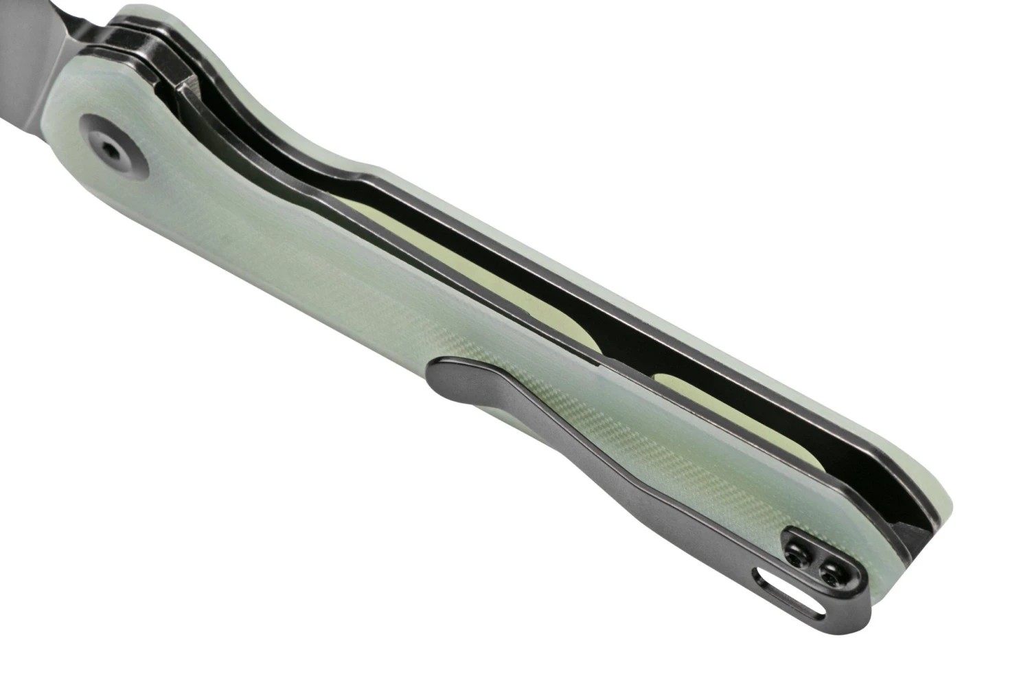 Kansept Bulldozer T1028A2 Blackwashed, Jade G10 Navaja, Diseño Kim Ning 7 Kansept Bulldozer T1028A2 Blackwashed, Jade G10 Navaja, Diseño Kim Ning - Imagen 5