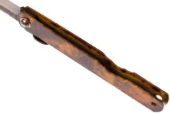 Higonokami Navaja 7,4 Cm KT-HIGO-SPE2, SK-acero Al Carbono, Carey -Böker || Spyderco || Buck Ventas KT HIGO SPE2 04 higonokami kt higo spe2 04