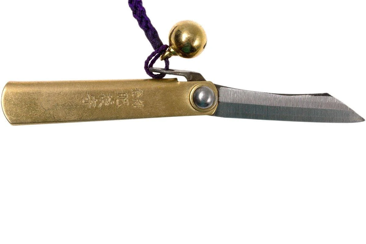 Higonokami Navaja 3,8 Cm HIGO02, SK-acero Al Carbono Con Acollador 4 Higonokami Navaja 3,8 Cm HIGO02, SK-acero Al Carbono Con Acollador - Imagen 2