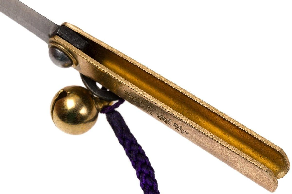 Higonokami Navaja 3,8 Cm HIGO02, SK-acero Al Carbono Con Acollador 7 Higonokami Navaja 3,8 Cm HIGO02, SK-acero Al Carbono Con Acollador - Imagen 5