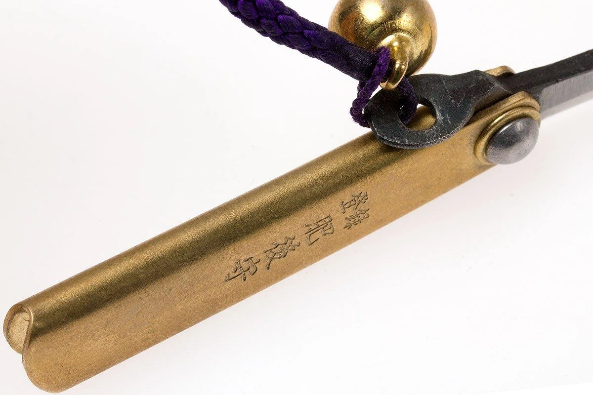 Higonokami Navaja 3,8 Cm HIGO02, SK-acero Al Carbono Con Acollador 8 Higonokami Navaja 3,8 Cm HIGO02, SK-acero Al Carbono Con Acollador - Imagen 6