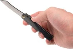 Higonokami Navaja 6,6 Cm KT-HIGO06BL, SK-acero Al Carbono, Negro -Böker || Spyderco || Buck Ventas KT HIGO06BL 07 higonokami kt higo06bl 07