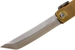 Higonokami Navaja 7,7 Cm HIGO12BR, White Paper Steel, Tanto -Böker || Spyderco || Buck Ventas KT HIGO13BR 03 higonokami kt higo13br 03