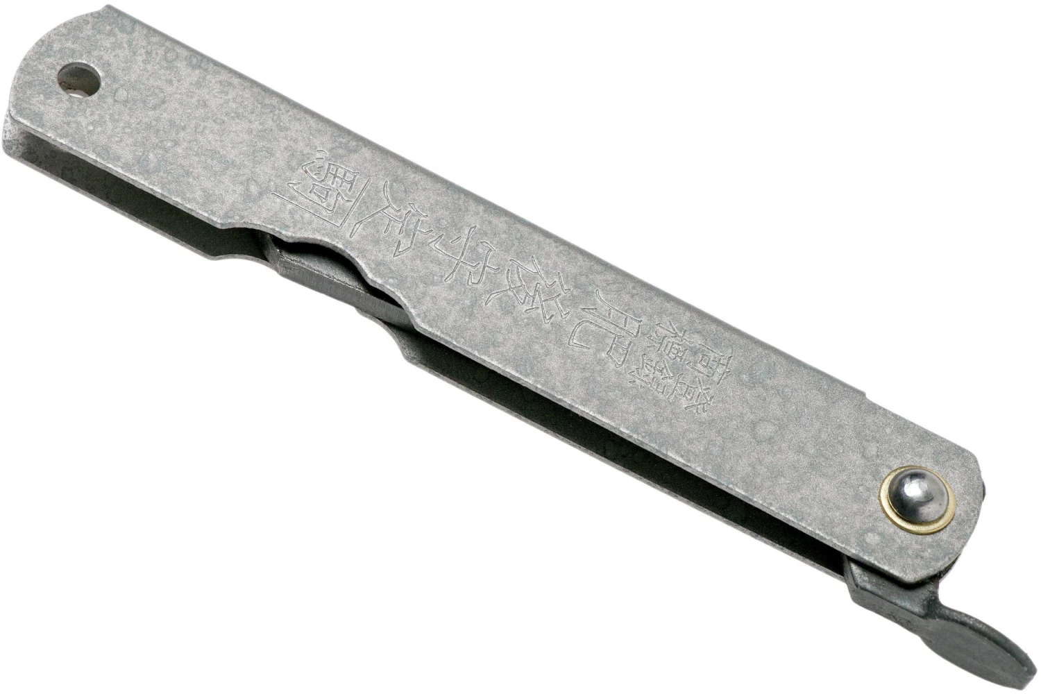 Higonokami Navaja 7,3 Cm HIGOC9B, Blue Paper Steel, Grey Steel 6 Higonokami Navaja 7,3 Cm HIGOC9B, Blue Paper Steel, Grey Steel - Imagen 4