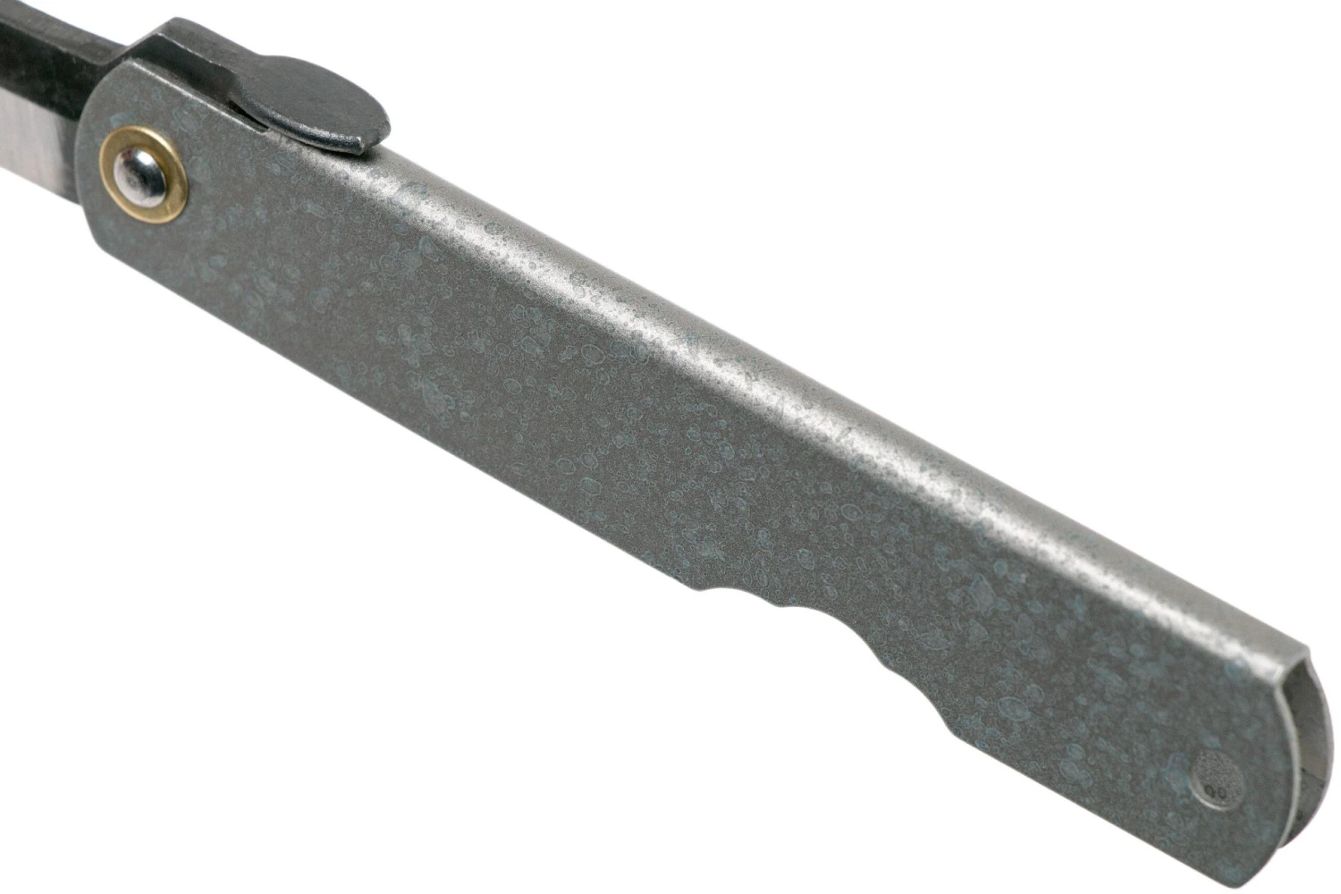 Higonokami Navaja 7,3 Cm HIGOC9B, Blue Paper Steel, Grey Steel 8 Higonokami Navaja 7,3 Cm HIGOC9B, Blue Paper Steel, Grey Steel - Imagen 6