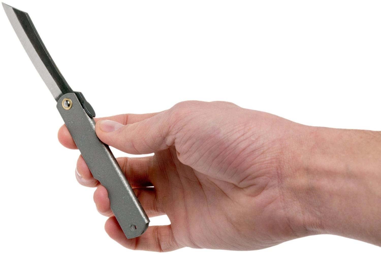 Higonokami Navaja 7,3 Cm HIGOC9B, Blue Paper Steel, Grey Steel 9 Higonokami Navaja 7,3 Cm HIGOC9B, Blue Paper Steel, Grey Steel - Imagen 7