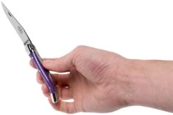 Forge Laguiole 129INTCVIOBRI 9cm, Violet Micarta, Navaja Laguiole -Böker || Spyderco || Buck Ventas LA129INTCVIOBRI 08 forge de laguiole