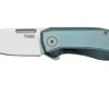 LionSteel Nano NA01-BL Frame Lock, Magnacut, Blue Titanium, Navaja -Böker || Spyderco || Buck Ventas LI NA01 BL 01 lionsteel