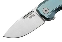 LionSteel Nano NA01-BL Frame Lock, Magnacut, Blue Titanium, Navaja -Böker || Spyderco || Buck Ventas LI NA01 BL 03 lionsteel
