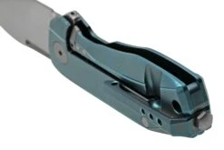 LionSteel Nano NA01-BL Frame Lock, Magnacut, Blue Titanium, Navaja -Böker || Spyderco || Buck Ventas LI NA01 BL 04 lionsteel