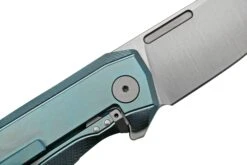 LionSteel Nano NA01-BL Frame Lock, Magnacut, Blue Titanium, Navaja -Böker || Spyderco || Buck Ventas LI NA01 BL 05 lionsteel
