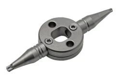 LionSteel Nano NA01-BL Frame Lock, Magnacut, Blue Titanium, Navaja -Böker || Spyderco || Buck Ventas LI NA01 BL 07 lionsteel