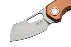 MKM Isonzo FX03-2CO Cleaver Stonewashed, Copper Navaja, Diseño De Jesper Voxnaes -Böker || Spyderco || Buck Ventas MMK FX03 2CO 03 mkm