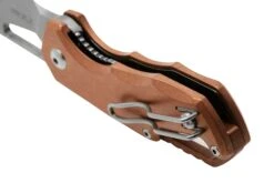 MKM Isonzo FX03-2CO Cleaver Stonewashed, Copper Navaja, Diseño De Jesper Voxnaes -Böker || Spyderco || Buck Ventas MMK FX03 2CO 04 mkm