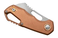 MKM Isonzo FX03-2CO Cleaver Stonewashed, Copper Navaja, Diseño De Jesper Voxnaes -Böker || Spyderco || Buck Ventas MMK FX03 2CO 06 mkm