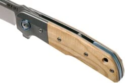 MKM Clap LS01-OT Titanium, Olive Navaja, Bob Terzuola Design 17 MKM Clap LS01-OT Titanium, Olive Navaja, Bob Terzuola Design -Böker || Spyderco || Buck Ventas MMK LS01 OT 07 mkm knives