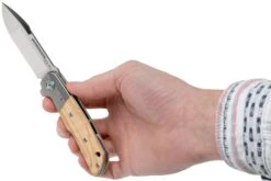 MKM Clap LS01-OT Titanium, Olive Navaja, Bob Terzuola Design 18 MKM Clap LS01-OT Titanium, Olive Navaja, Bob Terzuola Design -Böker || Spyderco || Buck Ventas MMK LS01 OT 08 mkm knives