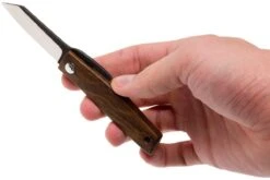 Ohta FK5 Higonokami-Navaja, Madera De Nogal -Böker || Spyderco || Buck Ventas OHTA OFF FK5 BW 07 ohta higonokami ohta off fk5 bw 07