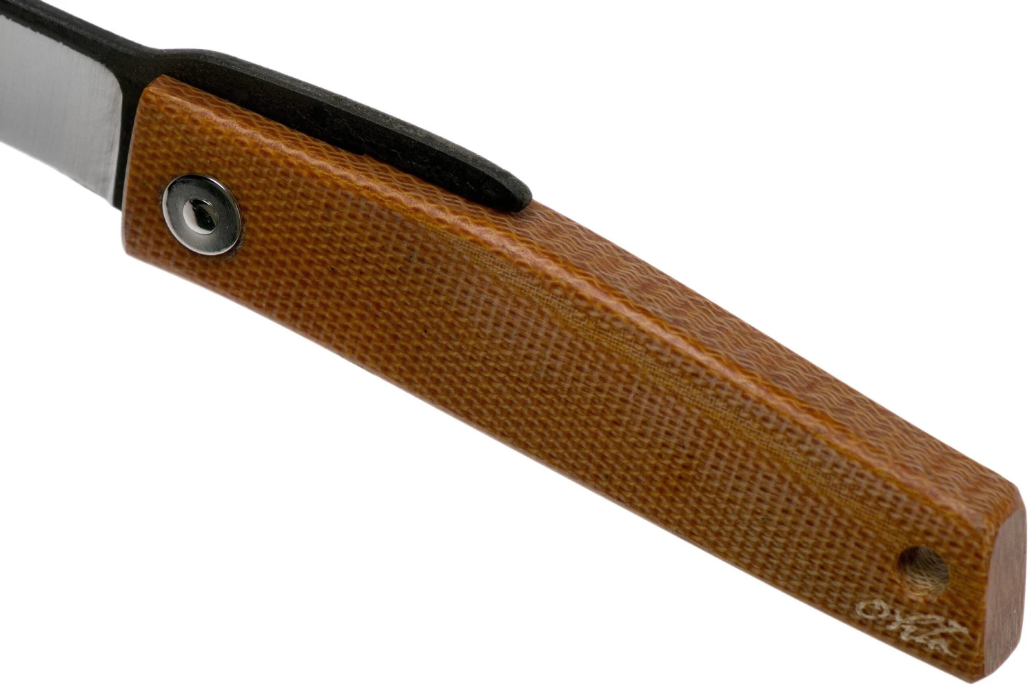 Ohta FK5 Higonokami-navaja, Natural Canvas Micarta 9 Ohta FK5 Higonokami-navaja, Natural Canvas Micarta - Imagen 7