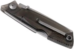 Ontario Wraith Folder 8798SMK Ice Series Smoke Navaja -Böker || Spyderco || Buck Ventas OKC8798SMK 04 ontario knives