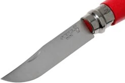 Opinel Navaja No. 08RV Red, Acero Inoxidable, Longitud De La Cuchilla 8,5 Cm -Böker || Spyderco || Buck Ventas OP001981 03 opinel