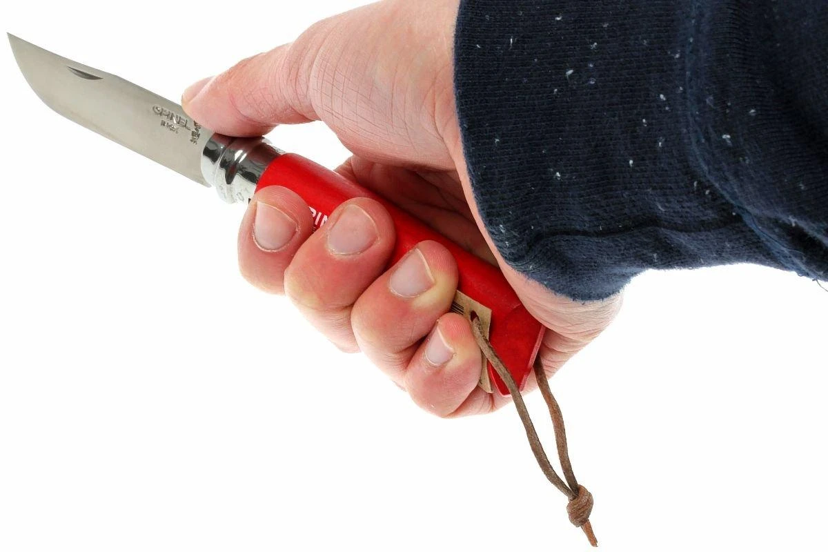 Opinel Trekking Navaja No. 08, Red 7 Opinel Trekking Navaja No. 08, Red - Imagen 5