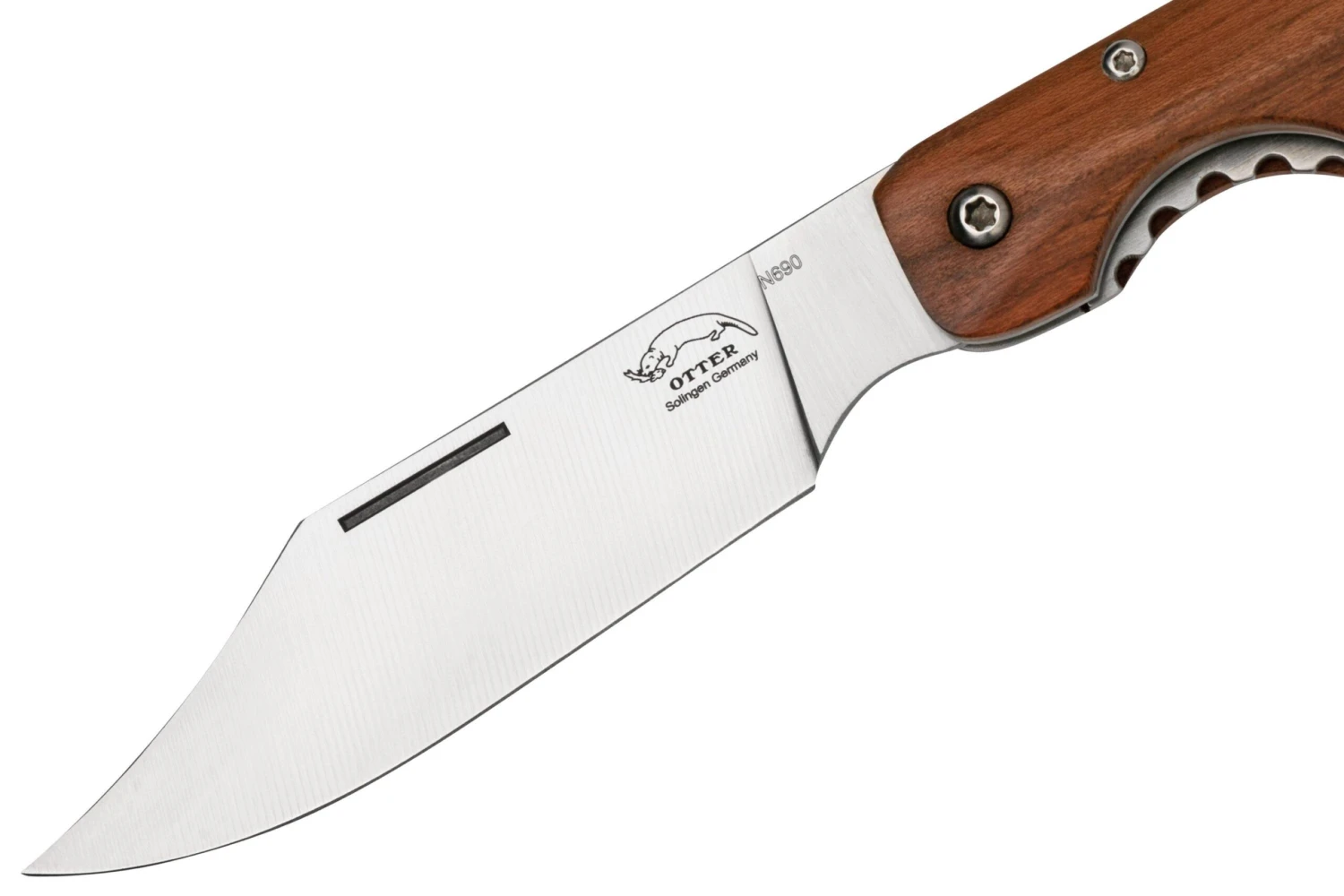 Otter Rhino 153-1PB Böhler N690, Madera De Ciruelo, Navaja 5 Otter Rhino 153-1PB Böhler N690, Madera De Ciruelo, Navaja - Imagen 3