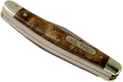 Old Timer Junior 108OTW Desert Ironwood Navaja Slipjoint -Böker || Spyderco || Buck Ventas OT108OTW 04 schrade old timer