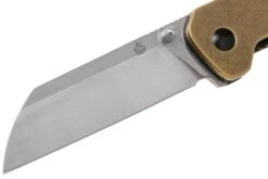 QSP Knife Penguin QS130-F Brass, Satin, Navaja -Böker || Spyderco || Buck Ventas QS130 F 03 qsp