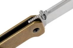 QSP Knife Penguin QS130-F Brass, Satin, Navaja -Böker || Spyderco || Buck Ventas QS130 F 06 qsp
