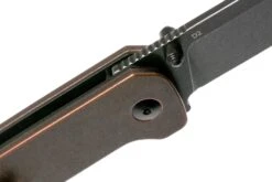 QSP Knife Penguin QS130-L Copper, Blackwashed, Navaja -Böker || Spyderco || Buck Ventas QS130 L 06 qsp