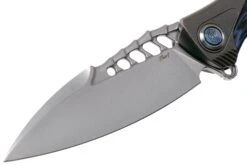 Rike Thor 7 Black Blue G10 Navaja -Böker || Spyderco || Buck Ventas RK THOR7 BB 03 rike knife
