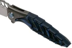 Rike Thor 7 Black Blue G10 Navaja -Böker || Spyderco || Buck Ventas RK THOR7 BB 07 rike knife