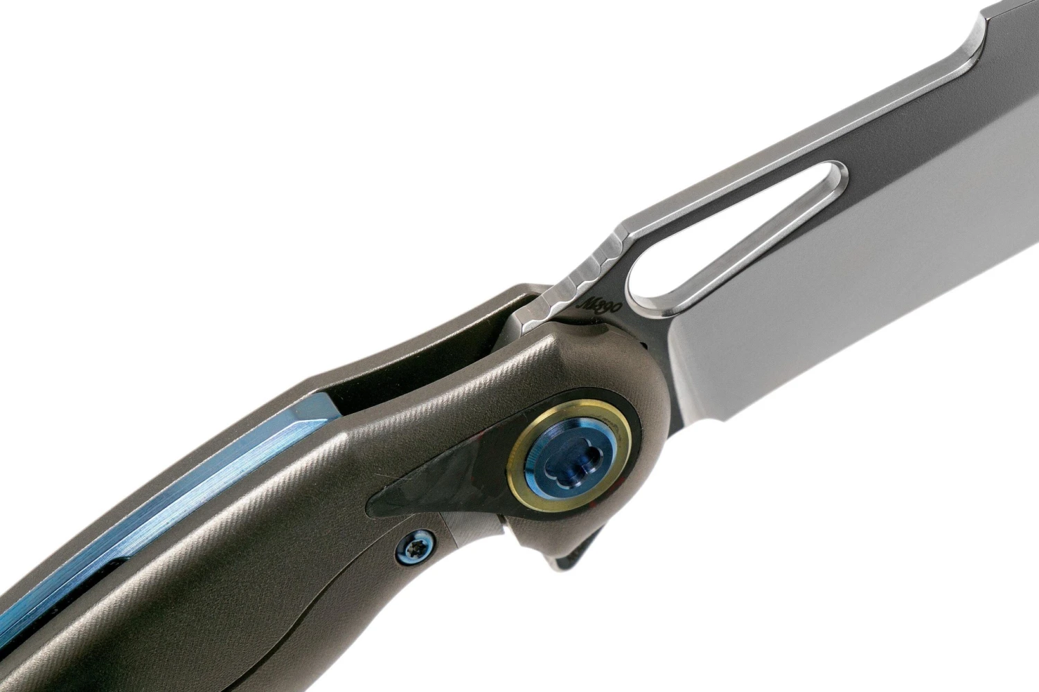 Rike Knife Unicorn Red Carbon Fibre Navaja 8 Rike Knife Unicorn Red Carbon Fibre Navaja - Imagen 6