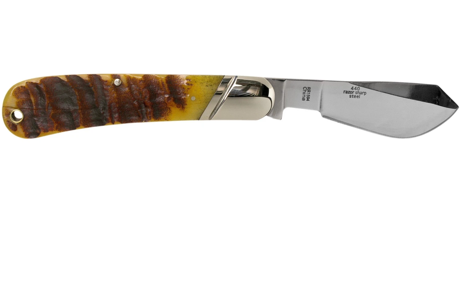 Rough Ryder Ram’s Horn Bone Cotton Sampler RR1594 Navaja 4 Rough Ryder Ram’s Horn Bone Cotton Sampler RR1594 Navaja - Imagen 2