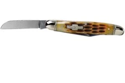 Rough Ryder Small Stockman Amber Bone RR194 Navaja Slipjoint -Böker || Spyderco || Buck Ventas RY194 03 rough ryder