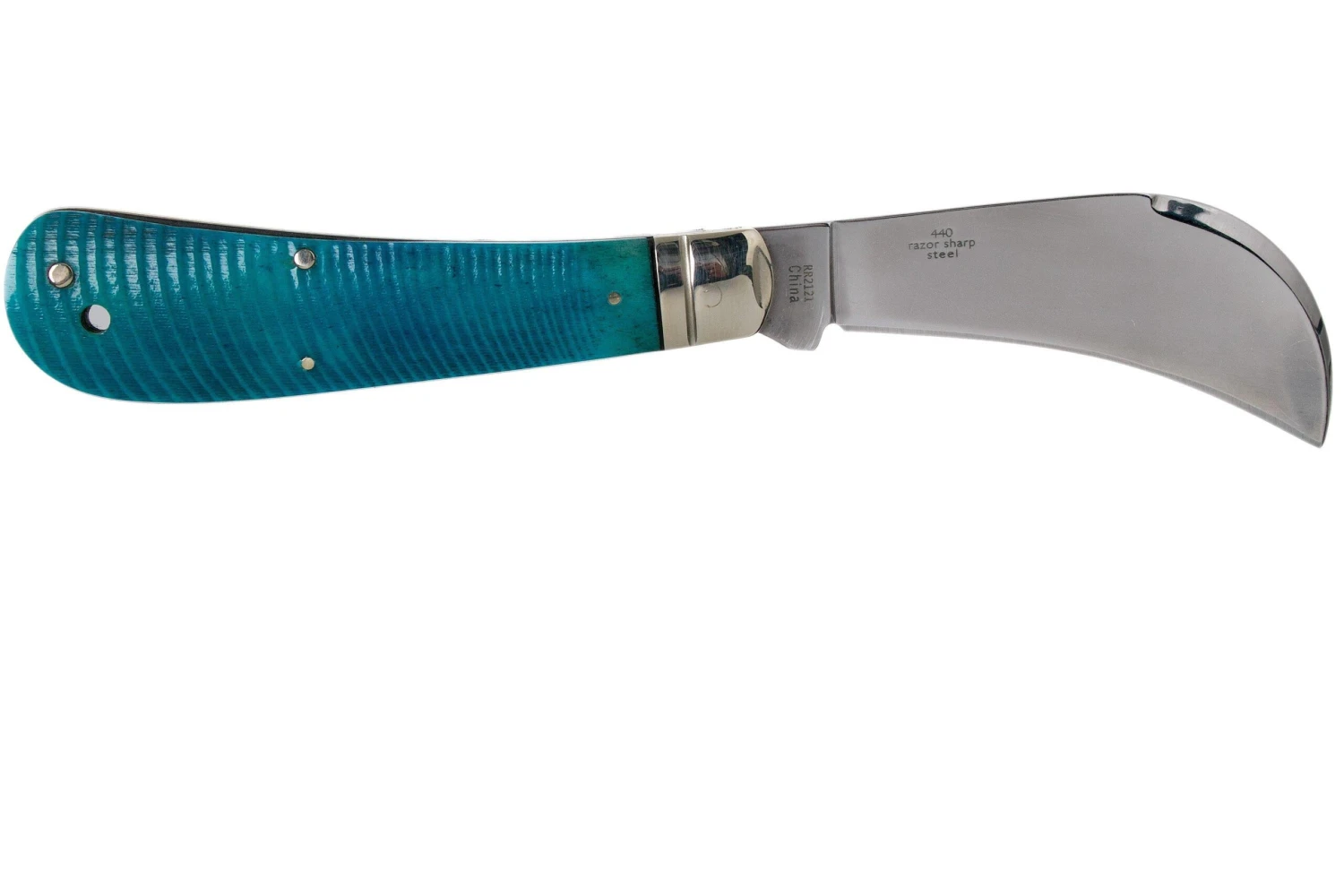 Rough Ryder Black & Blue Hawkbill RR2121 Navaja 4 Rough Ryder Black & Blue Hawkbill RR2121 Navaja - Imagen 2