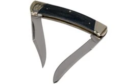 Rough Ryder Large Moose Denim RR2185 Carbon Navaja Slipjoint