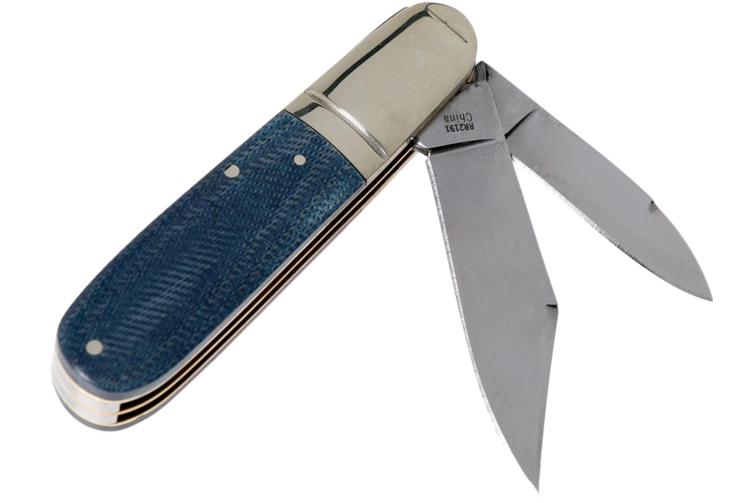 Rough Ryder Barlow Denim RR2191 Carbon Navaja Slipjoint 4 Rough Ryder Barlow Denim RR2191 Carbon Navaja Slipjoint - Imagen 2