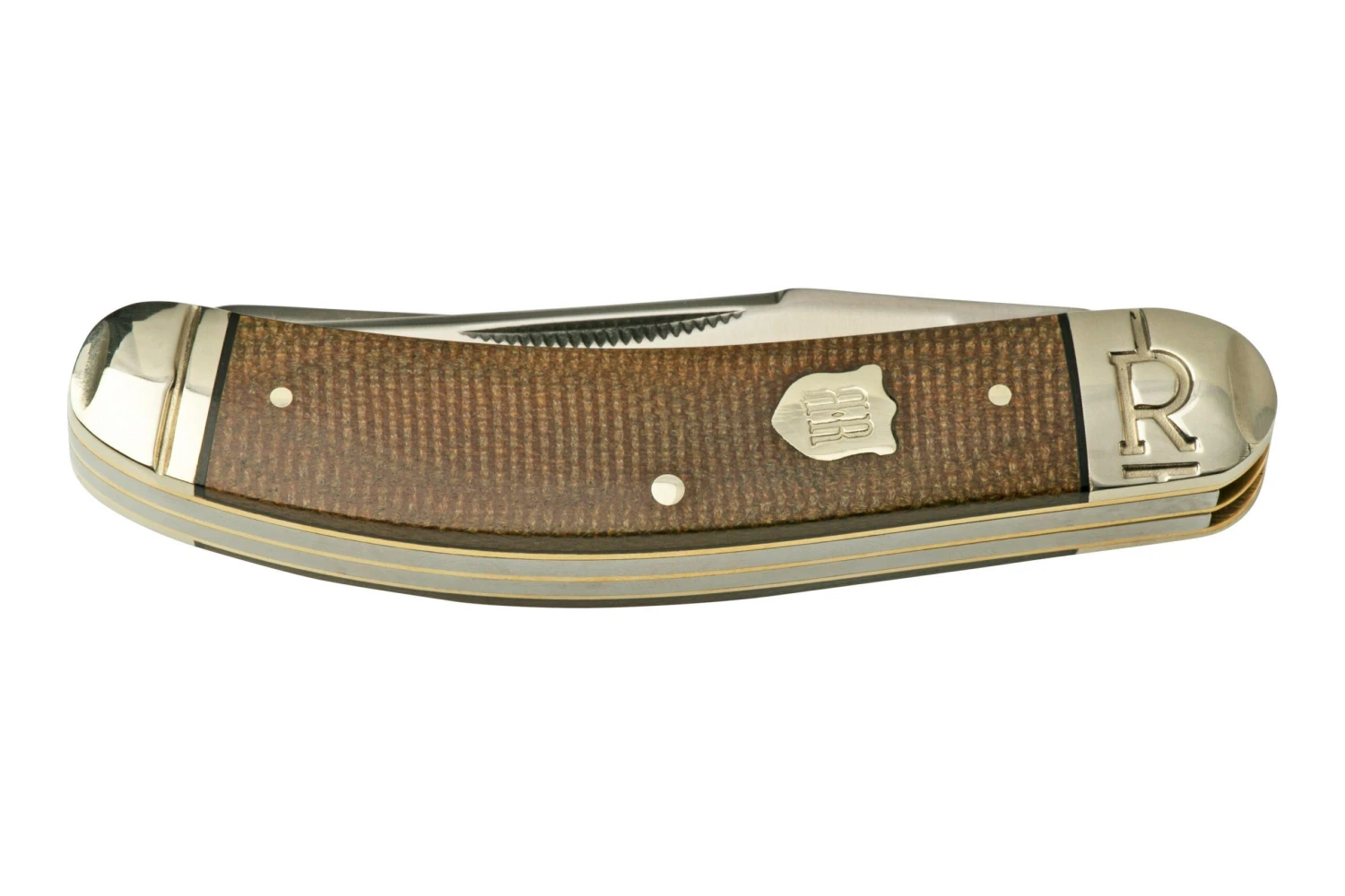 Rough Ryder Brown Burlap Sowbelly RR2332, Navaja 8 Rough Ryder Brown Burlap Sowbelly RR2332, Navaja - Imagen 6