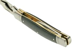 Rough Ryder Reserve Common Stock D2 Black Micarta, RRR008 Navaja Slipjoint -Böker || Spyderco || Buck Ventas RYR008 05 roughryder